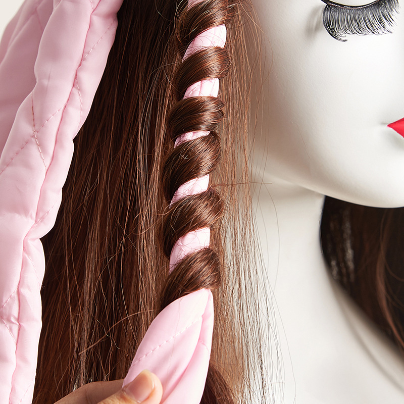 Octopus Style Heatless Hair Curler