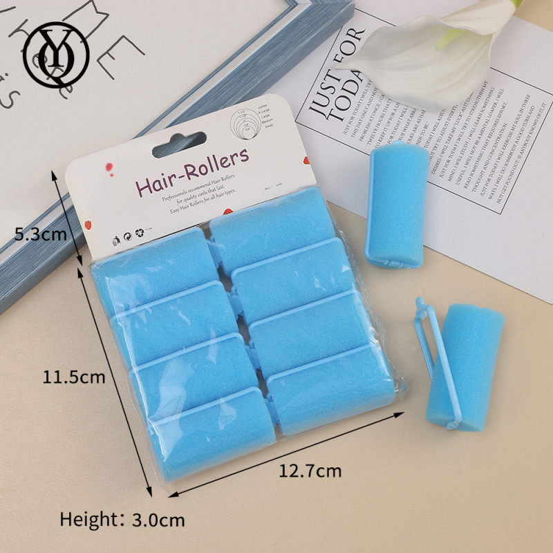 Short Sponge Curling Heatless Hair Curler