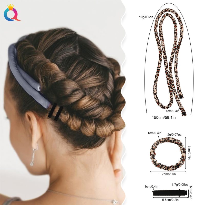 Wrapping Strip Heatless Hair Curler Des1